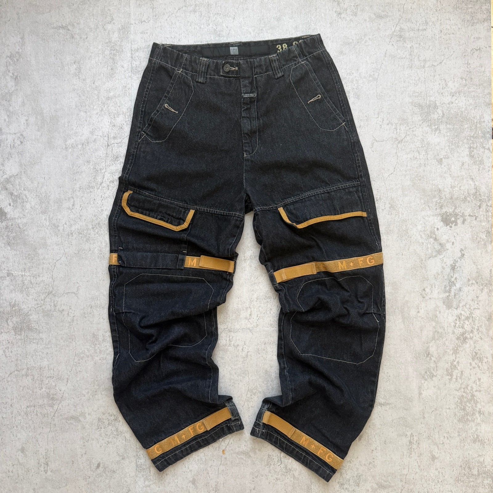 Vintage Marithe Francois Girbaud Le Jean Dark Wash Shuttle Pants Vintage Marithe Francois Girbaud Le Jean Dark Wash Shuttle Pants