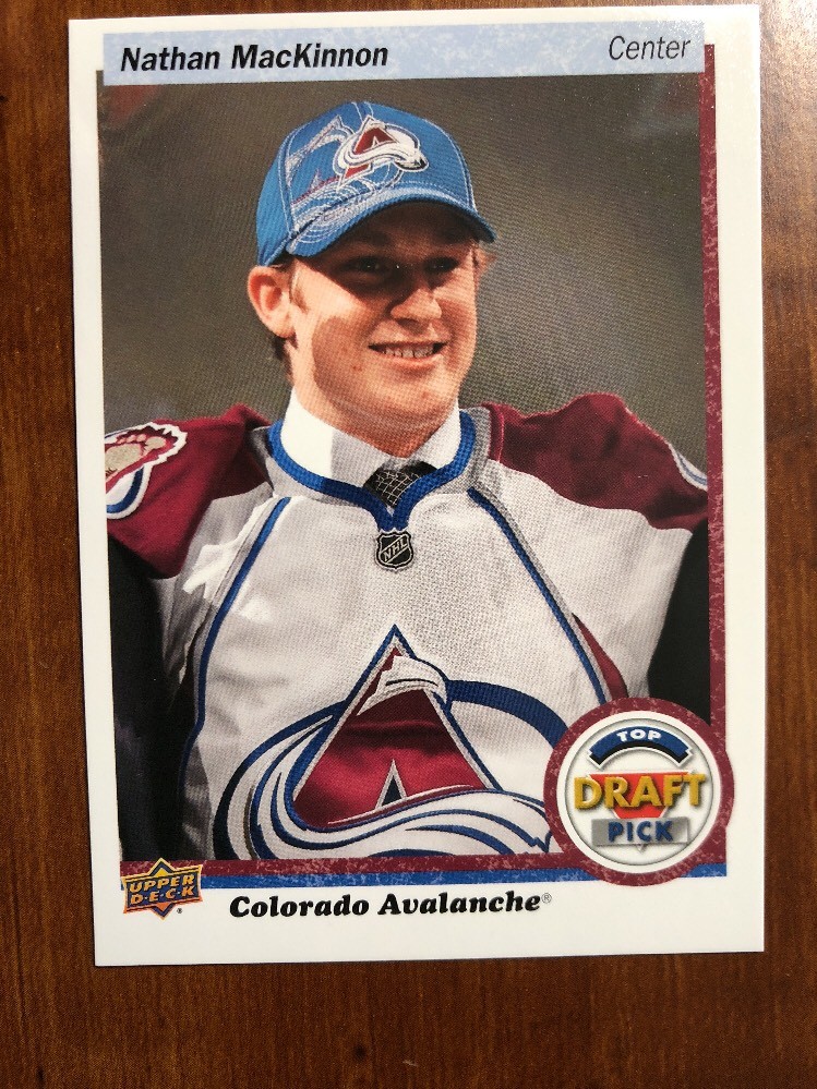 2018 UD Hockey Draft Day Top Draft Pick #Draft-47 Nathan MacKinnon 2018 UD Hockey Draft Day Top Draft Pick #Draft-47 Nathan MacKinnon