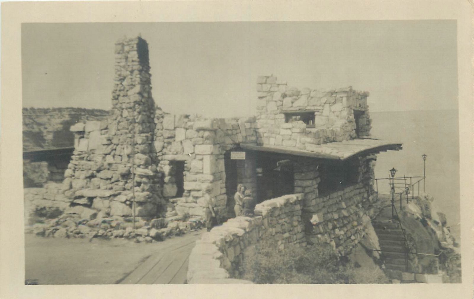 c1910 Grand Canyon Arizona Lookout Studio Mary Coulter RPPC Postcard 25-10343 c1910 Grand Canyon Arizona Lookout Studio Mary Coulter RPPC Postcard 25-10343