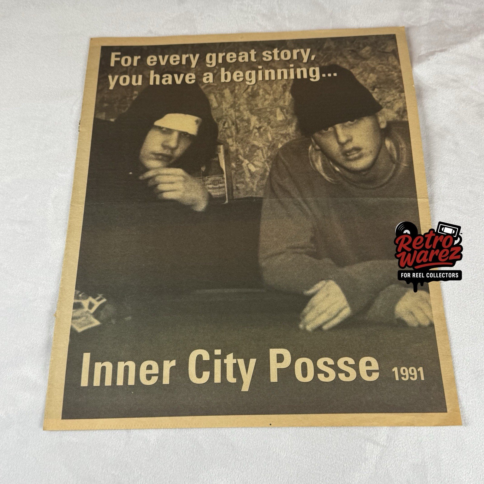 Insane Clown Posse I.C.P. Newspaper Article Inner City AD Flyer Juggalo Wraith