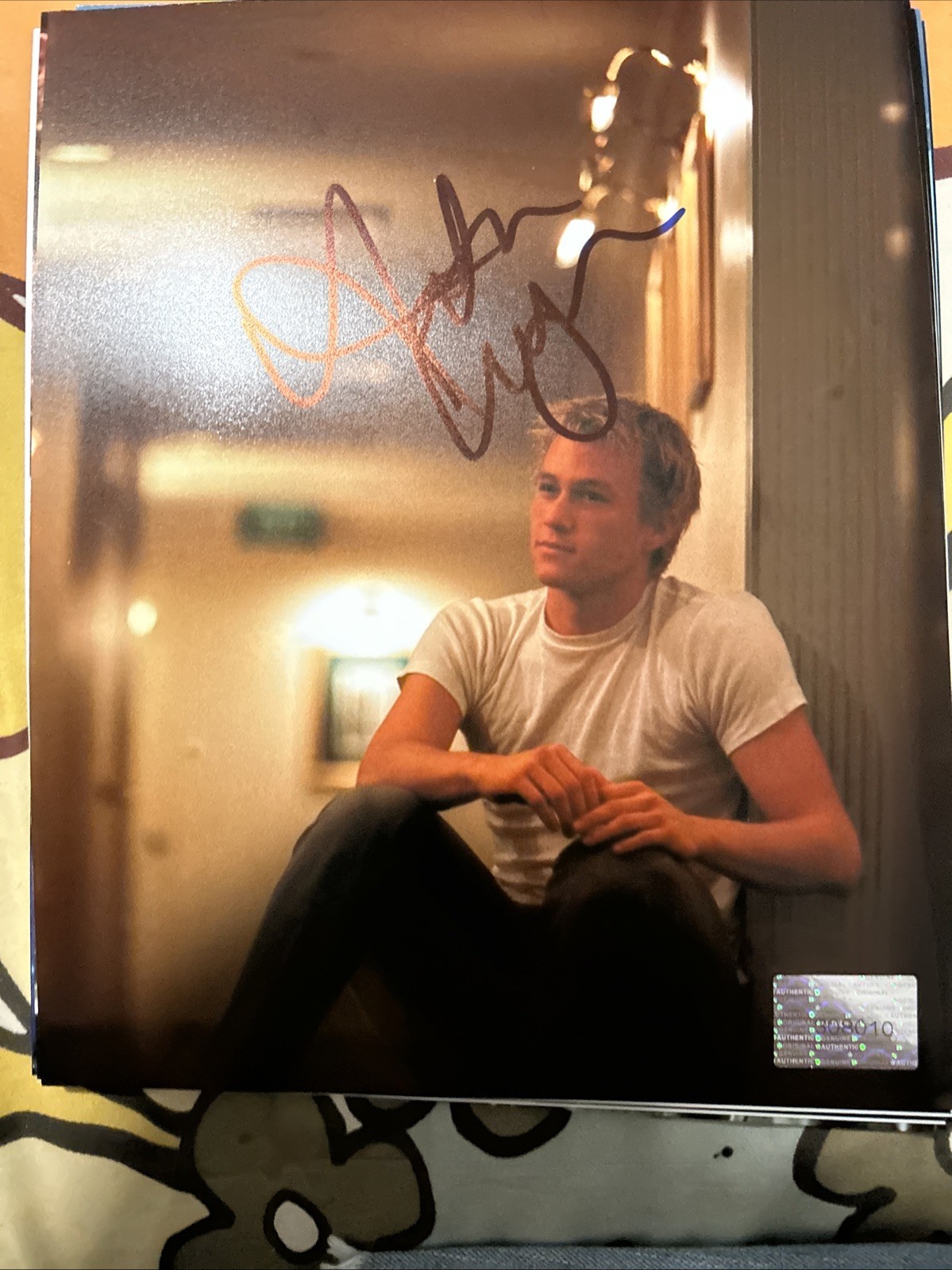 Heath Ledger 8 X 10 Autographed Photo With Coa