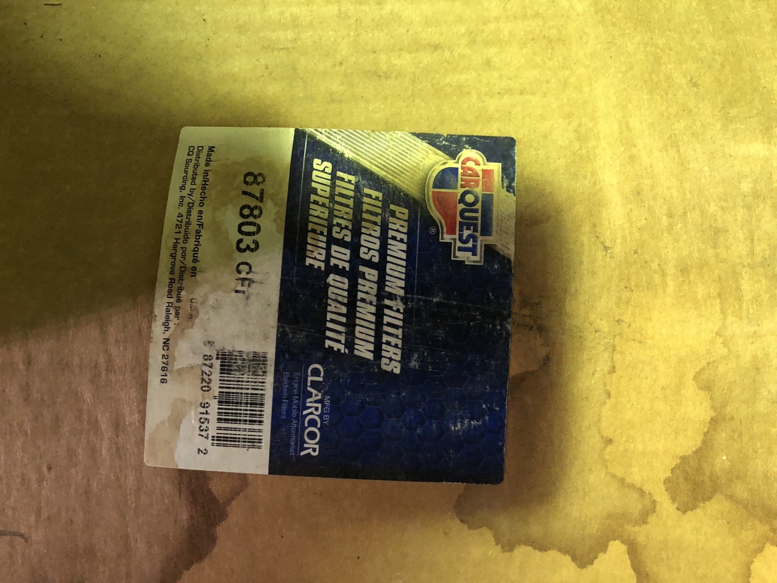 Carquest 87803 Carquest 87803