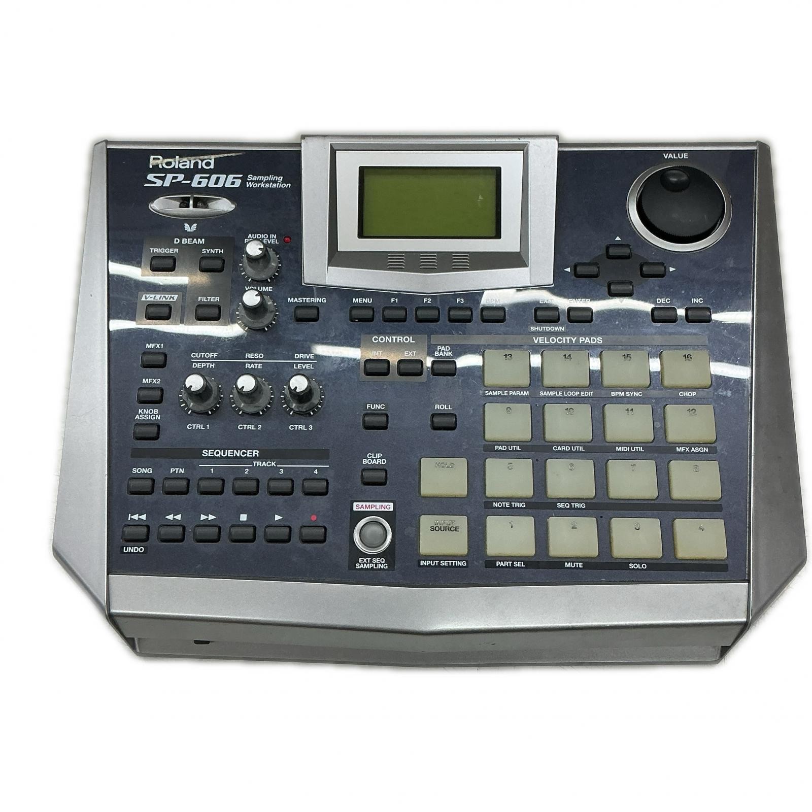Roland SP-606 Sampling Workstation Sampler Junk As-Is For Parts or Repair Junk
