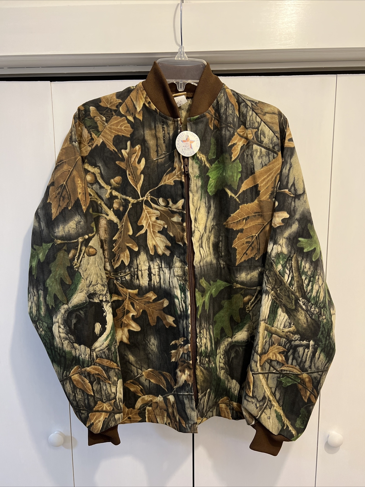 VTG Ideal Reflection Camo Unlined Jacket Men Sz M ~ MADE IN USA ~ NEW DEADSTOCK VTG Ideal Reflection Camo Unlined Jacket Men Sz M ~ MADE IN USA ~ NEW DEADSTOCK