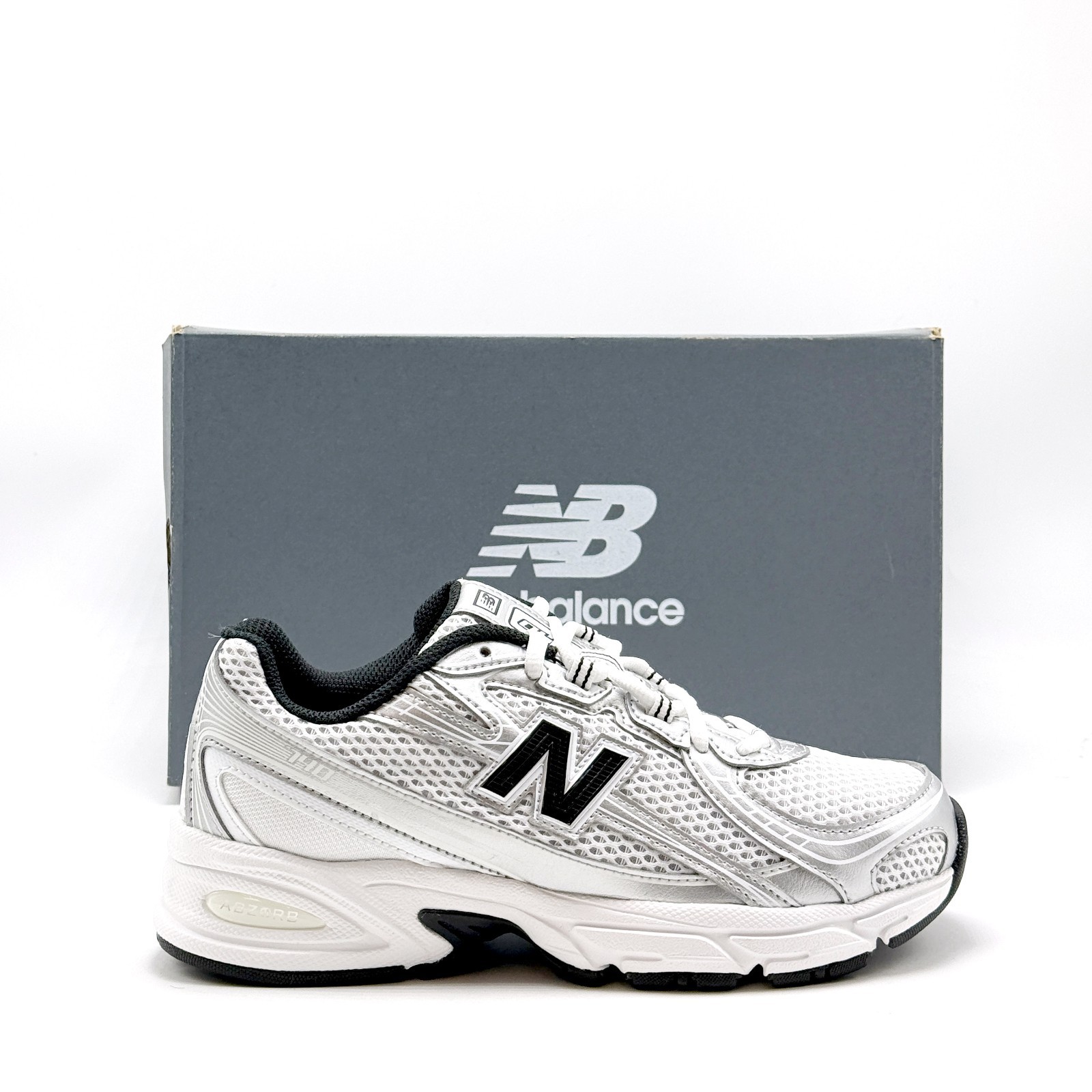 *NEW* Youth Big Kids New Balance 740 Lace Shoe SILVER METALLIC (GR740NW) 👍