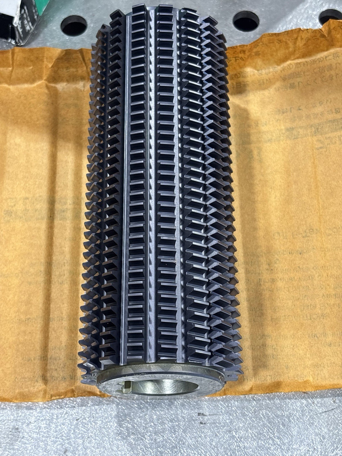 NACHI DuAl Coat Ground Gear Hob NSHB-0008A EXH08940 m1.61 PA20° LH 4TH NOS NACHI DuAl Coat Ground Gear Hob NSHB-0008A EXH08940 m1.61 PA20° LH 4TH NOS