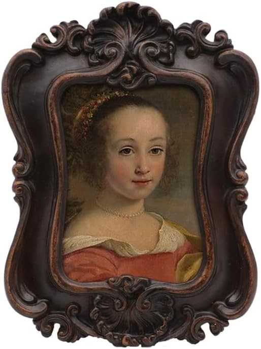 Small Vintage 2.5x3.5 Rectangle Antique Miniature Picture Frame Old Frame