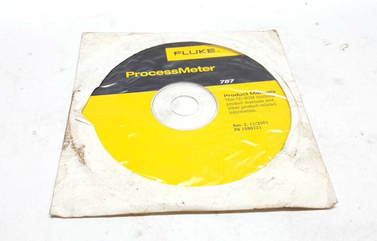 FLUKE PN 1586721 PROCESSMETER REV.2 PRODUCT MANUALS 11058837 MODUSLINK 01