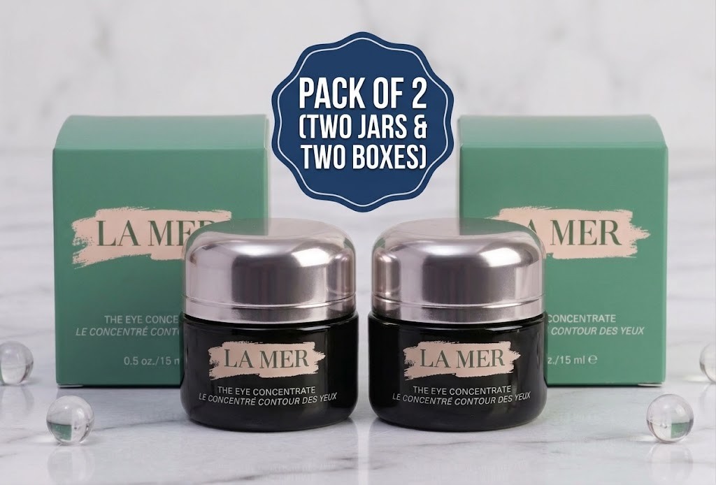 La Mer The Eye Concentrate 0.5oz/15ml Pack of 2 NEW