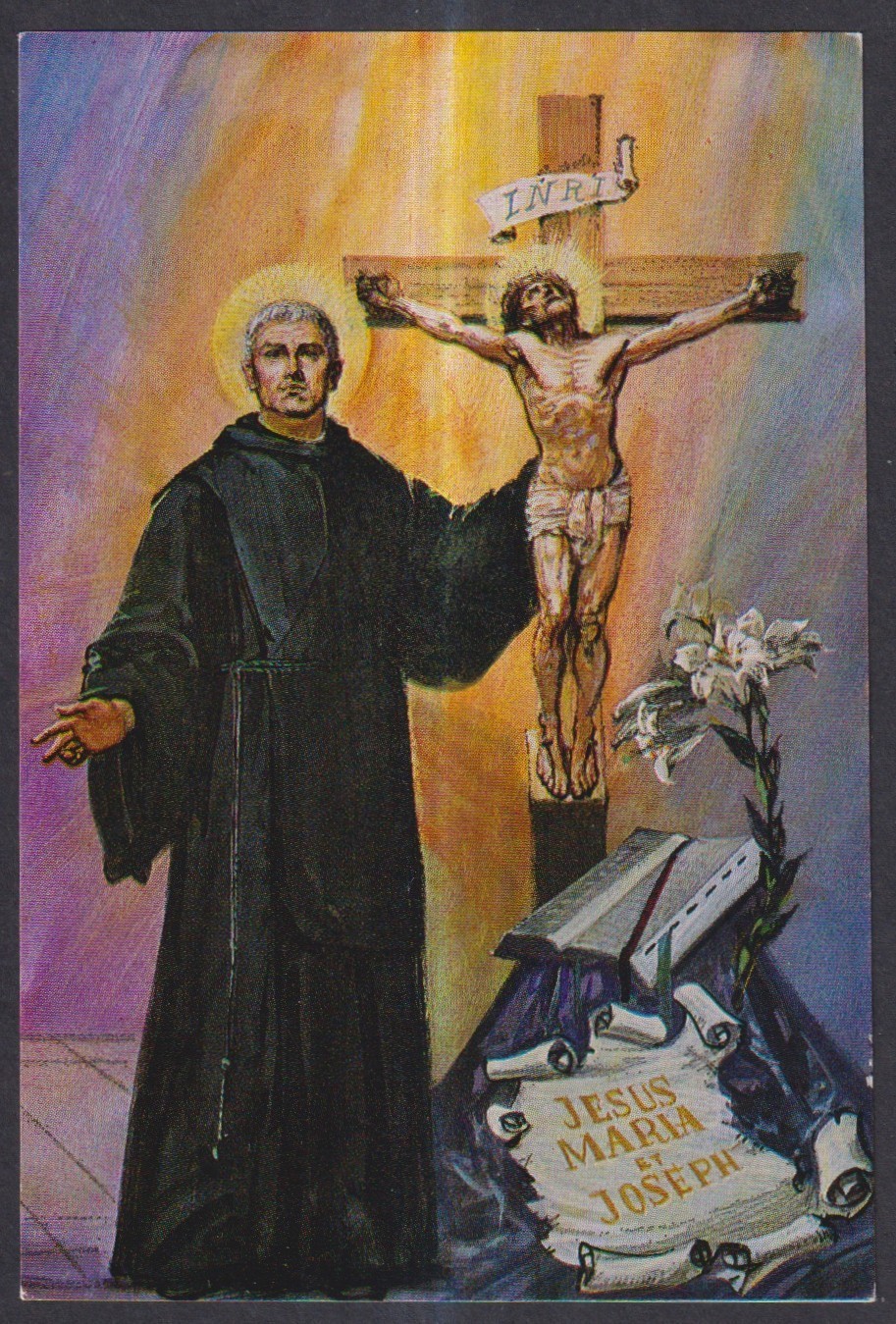 Holy card del Beato Gaspar santino image pieuses estampa
