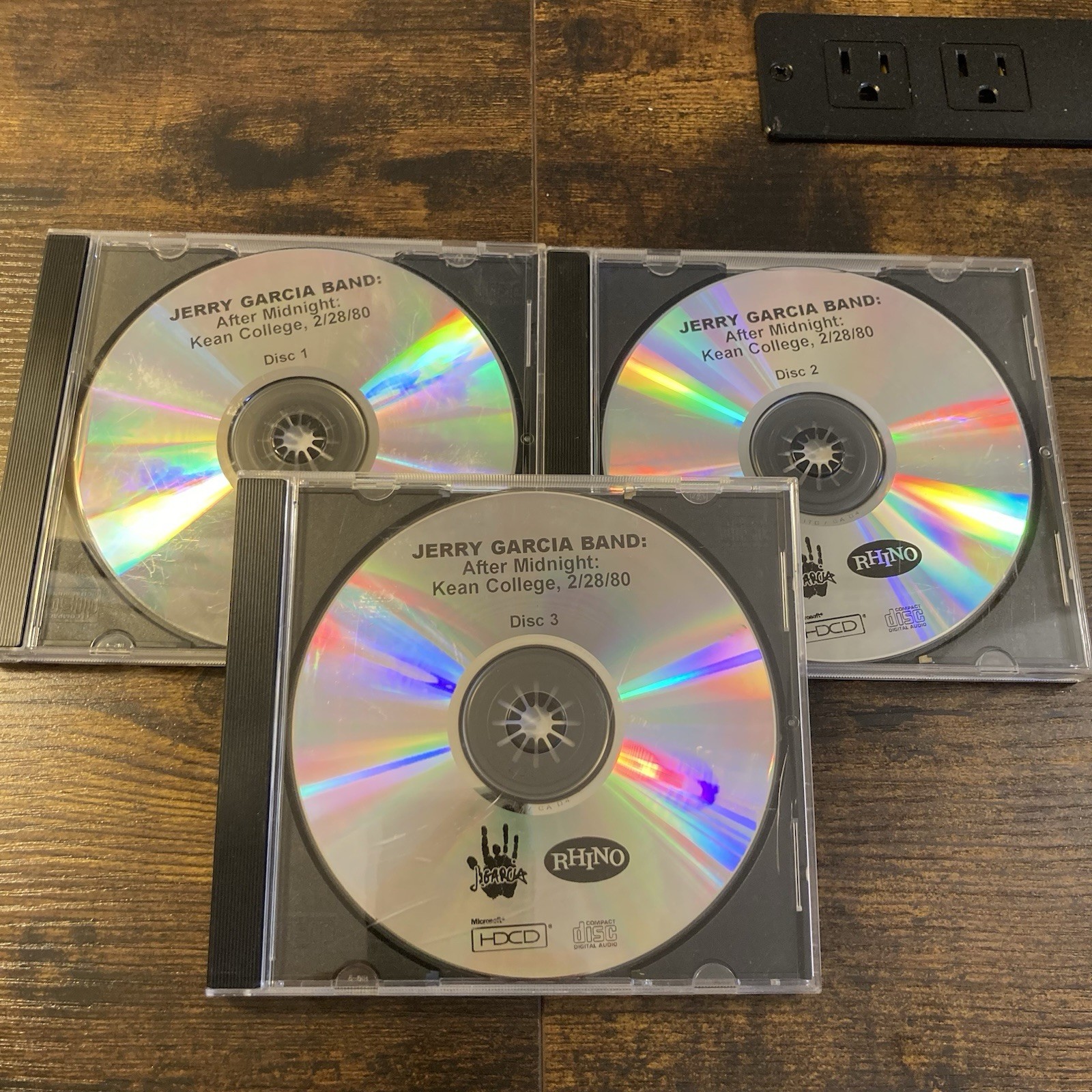 Jerry Garcia Band After Midnight Kean College 2/28/80 Very Rare Promo CD Lot Jerry Garcia Band After Midnight Kean College 2/28/80 Very Rare Promo CD Lot