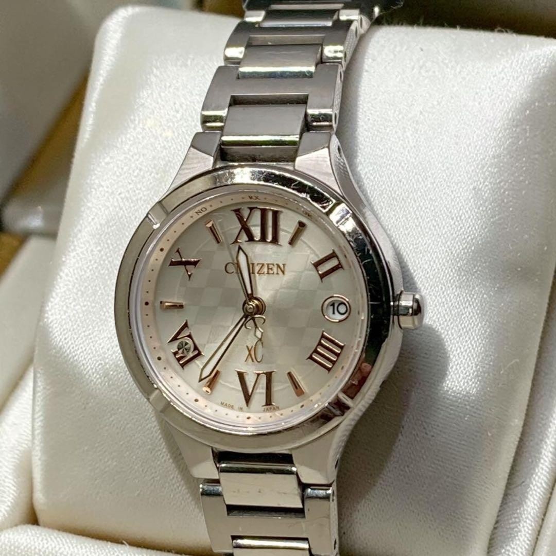 With Box Citizen XC Cross Sea Titania Line Titanium Silver
