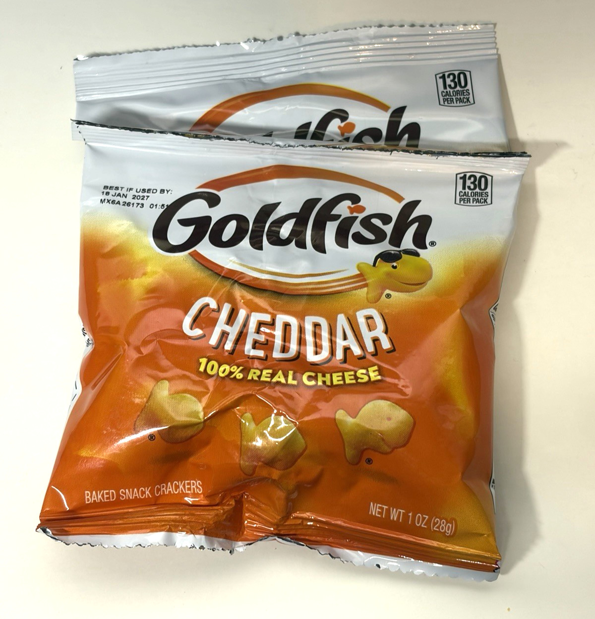 Goldfish Factory Misprint Mis-Sealed Bag – Rare Packaging Error Goldfish Factory Misprint Mis-Sealed Bag – Rare Packaging Error