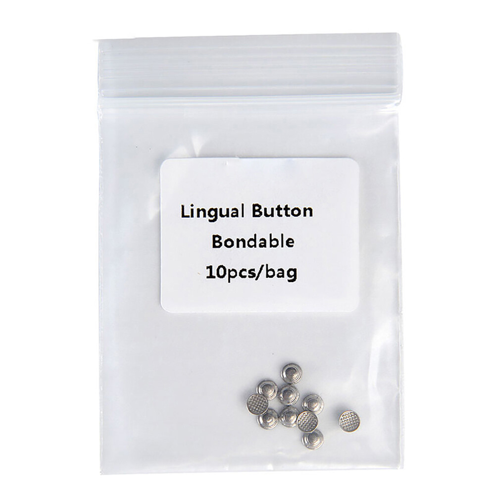 7 modelos Botones Linguales de Ortodoncia Dental Bondable de M 10pzas/bolsa
