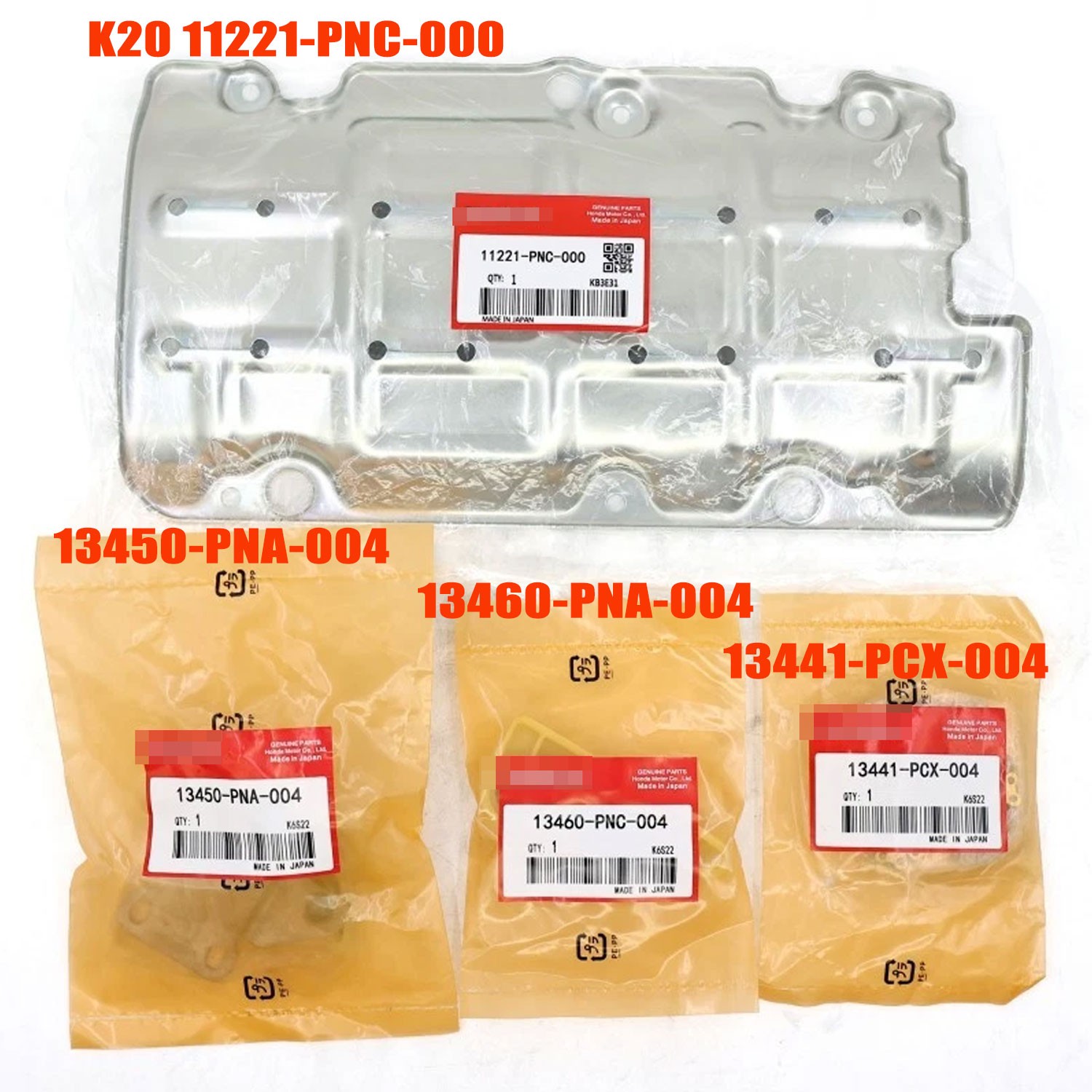 Oil Pump Kit 4PC For Honda 11221-PNC-000 K20A K20Z K24A RSX Civic S2000