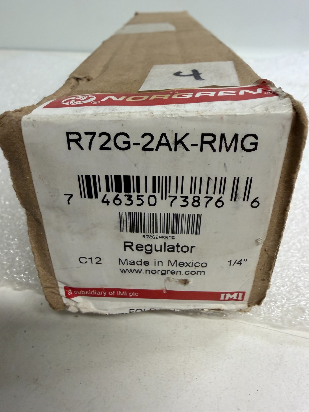 Imi Norgren R72G-2AK-RMG Pneumatic Regulator 1/4