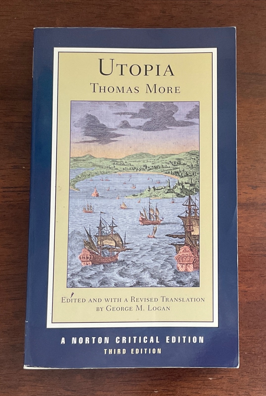 UTOPIA by Thomas More (2011, A Norton Critical Edition, Third Edition