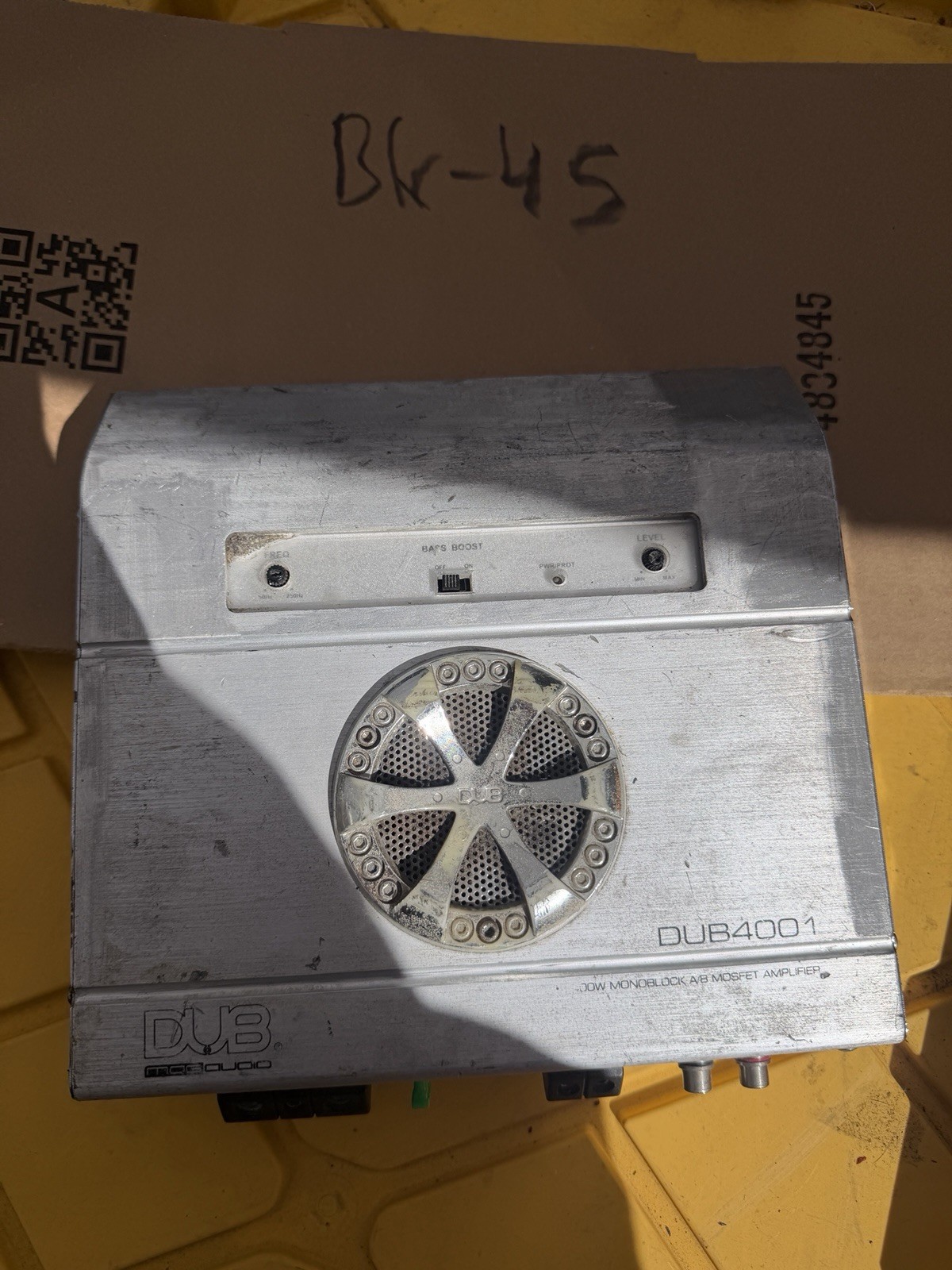 Rare DUB mag audio DUB1002 2-Channel 220W MOSFET Amplifier untested as is Rare DUB mag audio DUB1002 2-Channel 220W MOSFET Amplifier untested as is