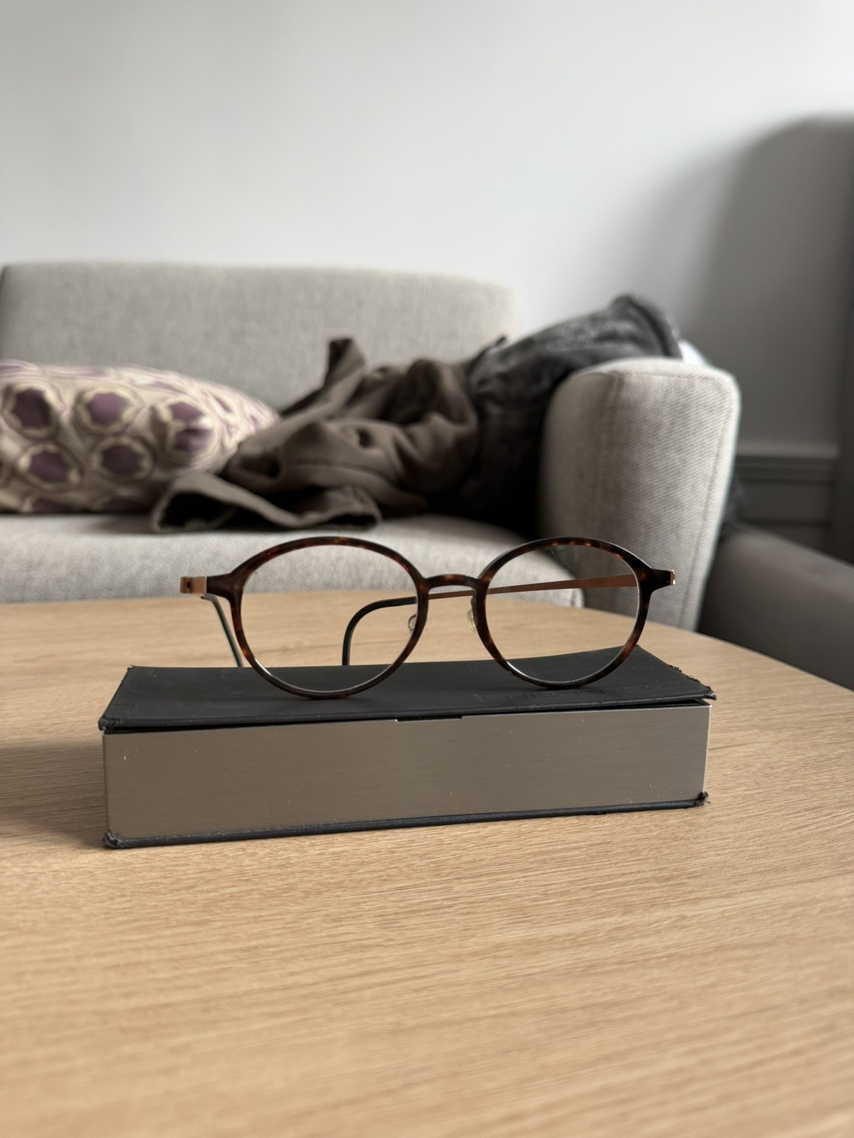 Lindberg Acetanium 1177 A159 Round Brown Streaked/Turtoise 51-19-145 Eyeglasses Lindberg Acetanium 1177 A159 Round Brown Streaked/Turtoise 51-19-145 Eyeglasses