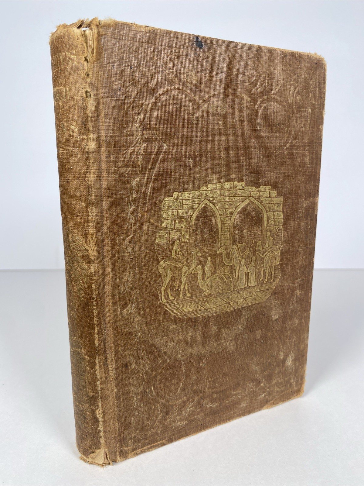 The Sacred Plains  ~1856 Antique HC~  Headley Bible Geography Buffalo NY Illust