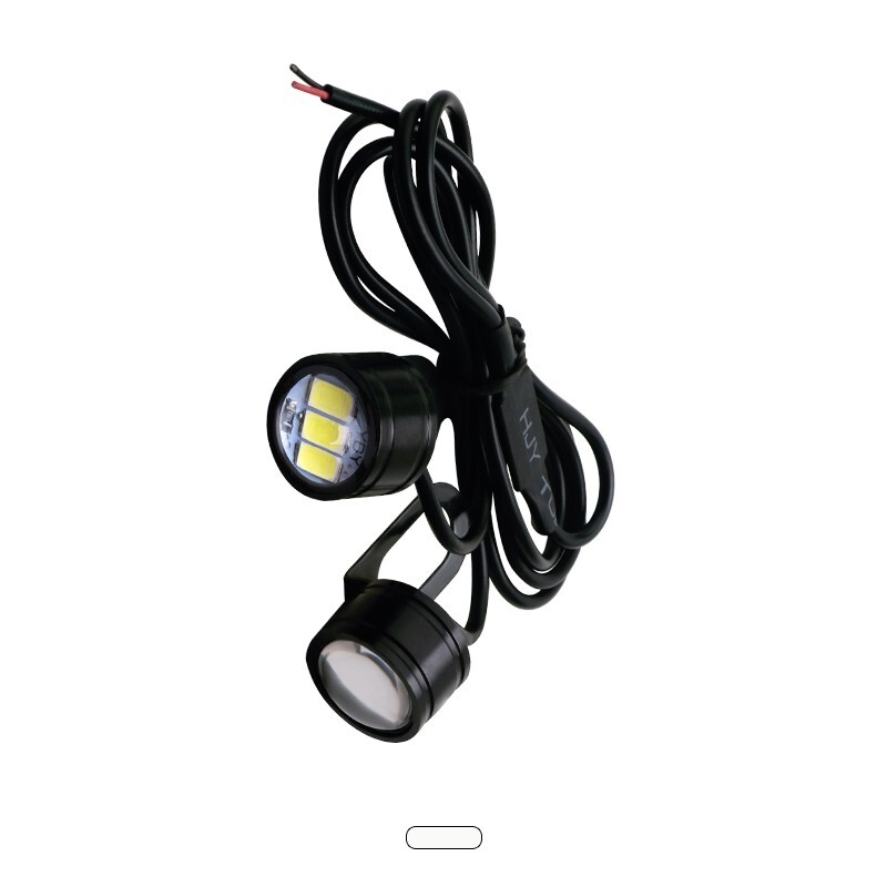 1~10x Universal Eagle Eye LED Fog DRL Daytime Running Light For Car Motorcycle
