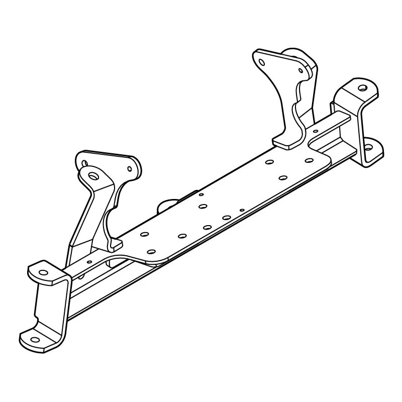 EZGO Front Narrow Axle With Integrated Brakes OEM Part Number 652465 Premium