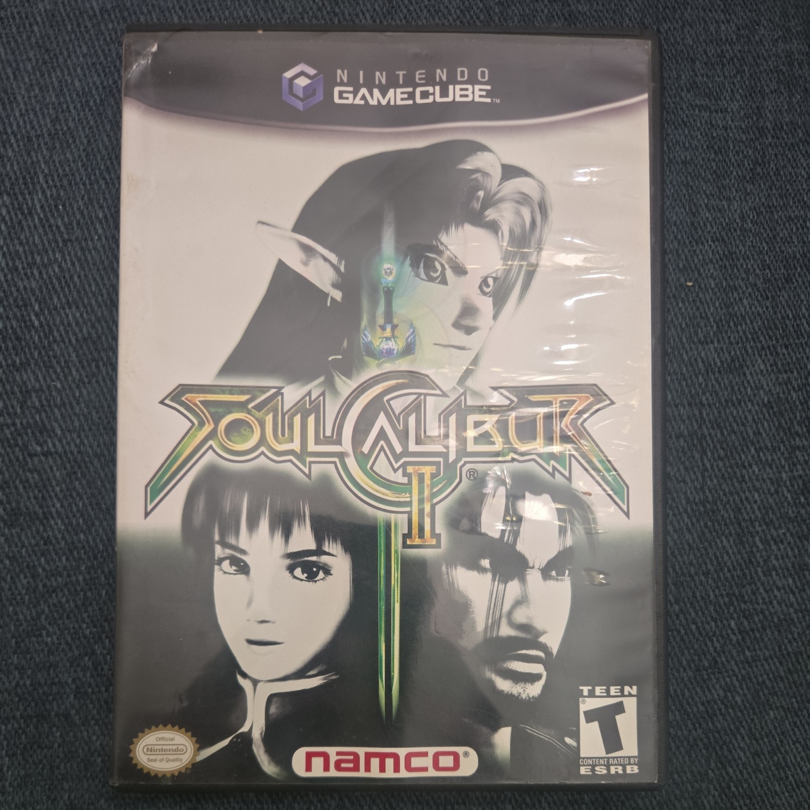SOUL CALIBUR II GAMECUBE WITH MANUAL SOUL CALIBUR II GAMECUBE WITH MANUAL