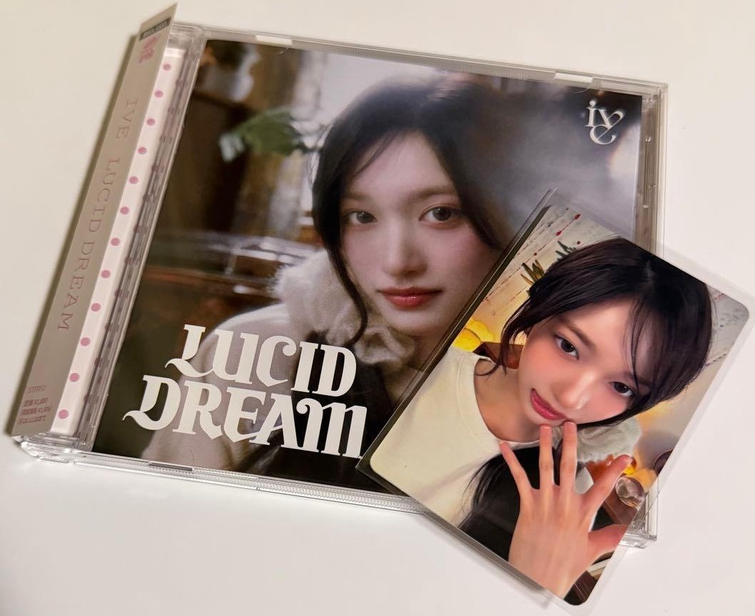 IVE LUCID DREAM SOLO JAKETS CD + Official Solo Photo card - Member