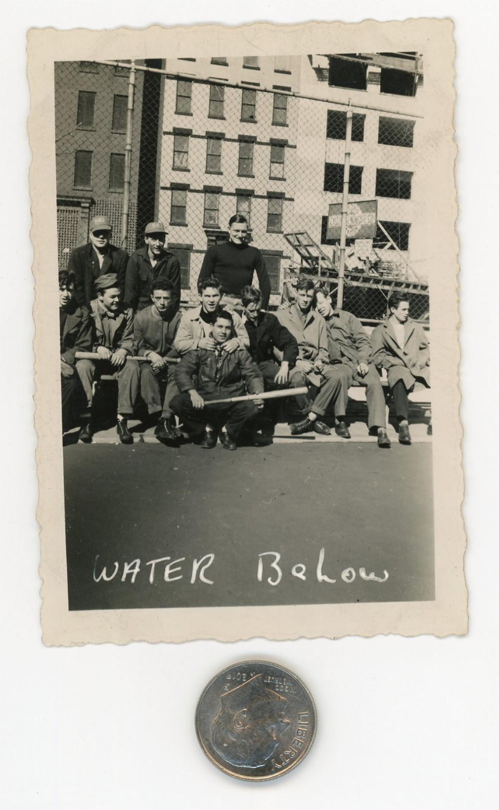 Vintage 1930's NYC photo / New York Gangs with Bats Cuddle & Cantor UK Tourists Vintage 1930's NYC photo / New York Gangs with Bats Cuddle & Cantor UK Tourists