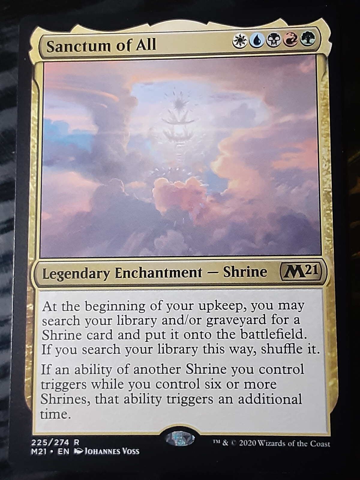 Sanctum of All , M21 , Near Mint ,  MTG , 