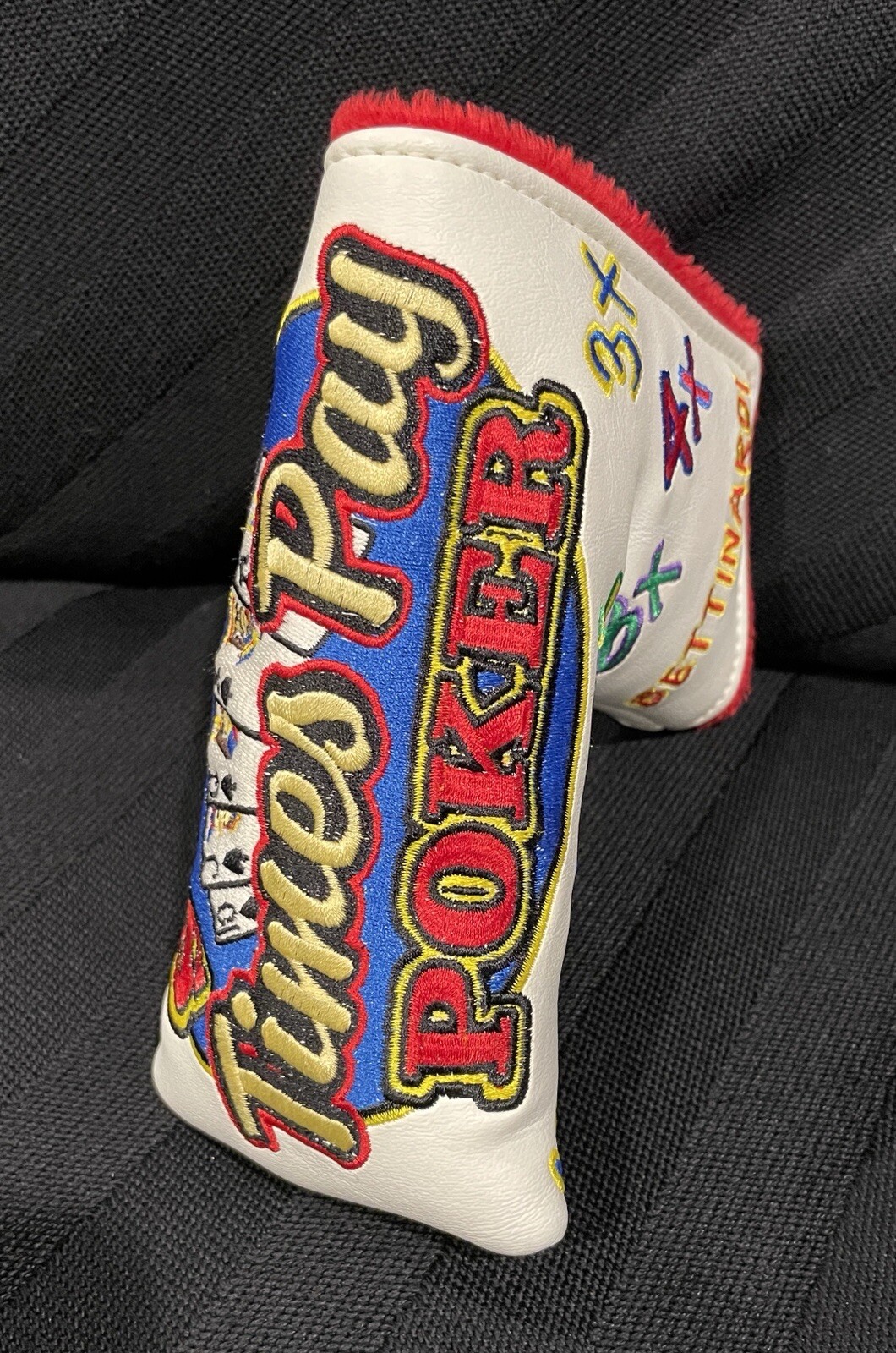 Extremely Rare Bettinardi “Times Pay Poker”  Blade Cover (1 of 5)