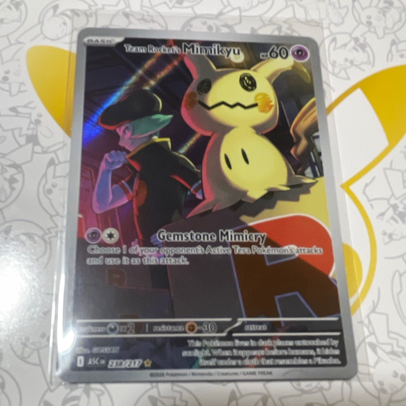 The Pokémon Company Team Rocket\'s Mimikyu 040/SV-P Promo Holo English 60HP