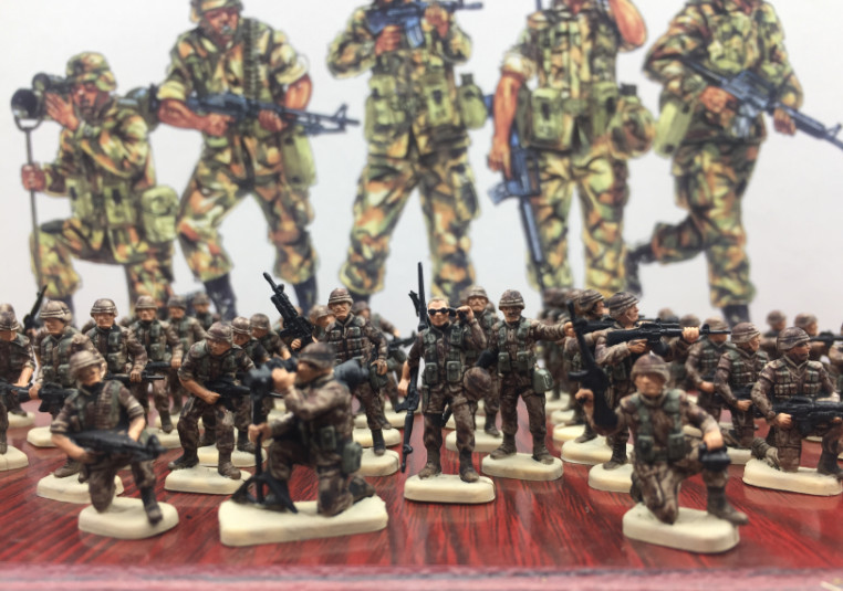 Italeri 6168 1/72 Modern US Special Forces Infantry 50 people Italeri 6168 1/72 Modern US Special Forces Infantry 50 people