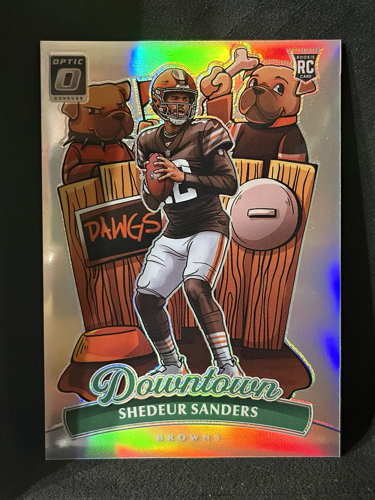 Panini 2025 Donruss Optic Downtown Shedeur Sanders #17 RC Insert Browns NFL