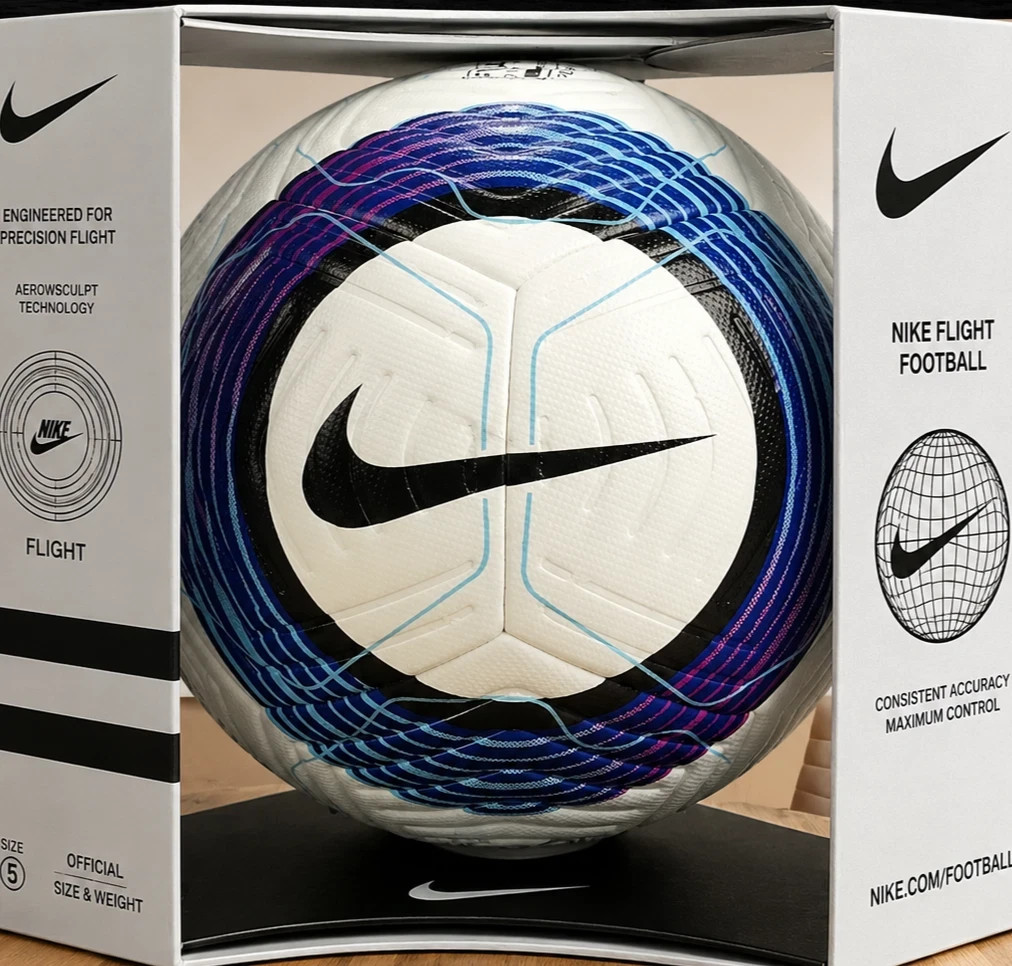 New Nike Flight 2024-2025 UEFA Premier League Official Match Soccer Ball Size 5