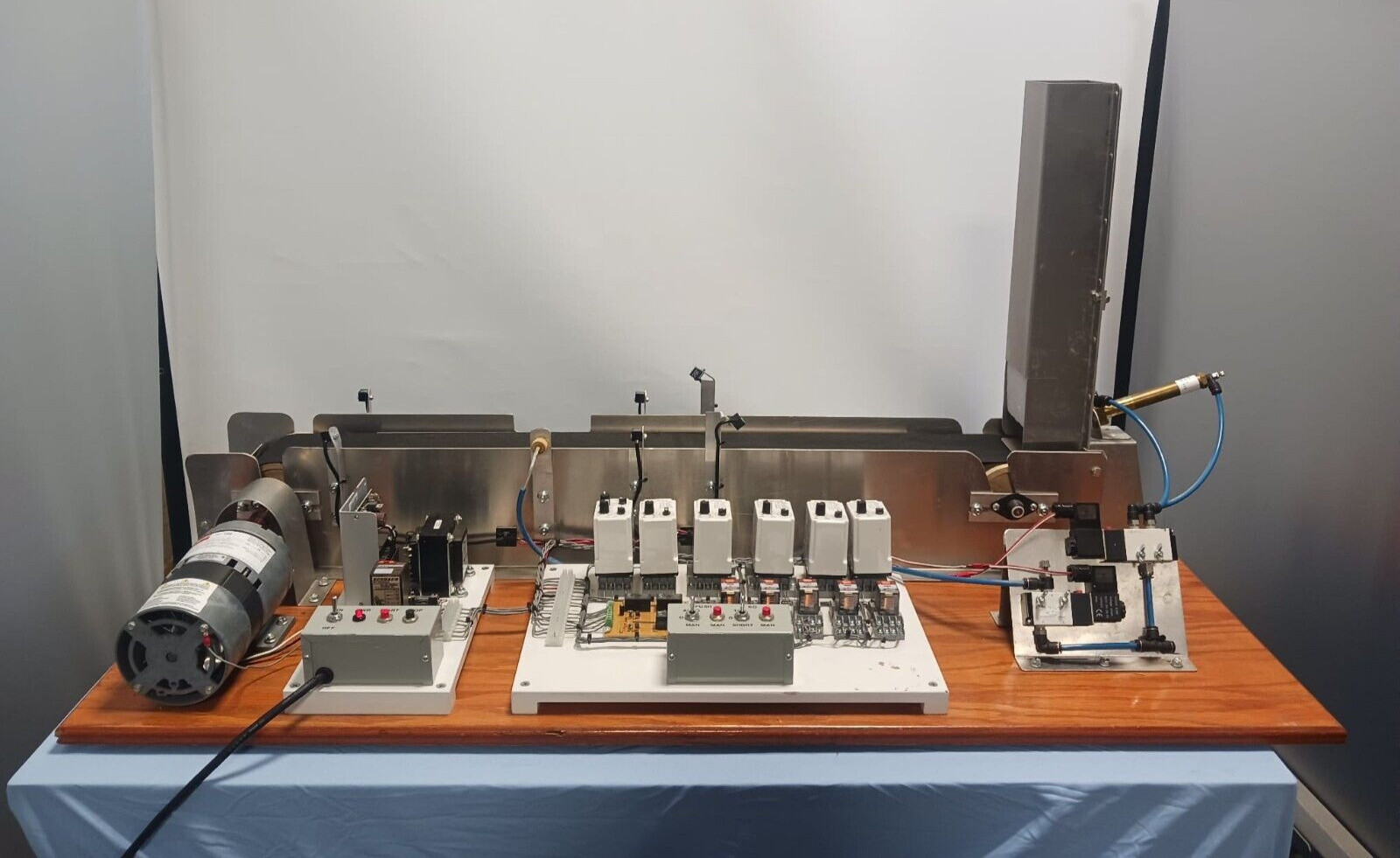 3-Piece Alignment Trainer Testing Equipment w/ Dayton 1LPL8 AC Gearmotor