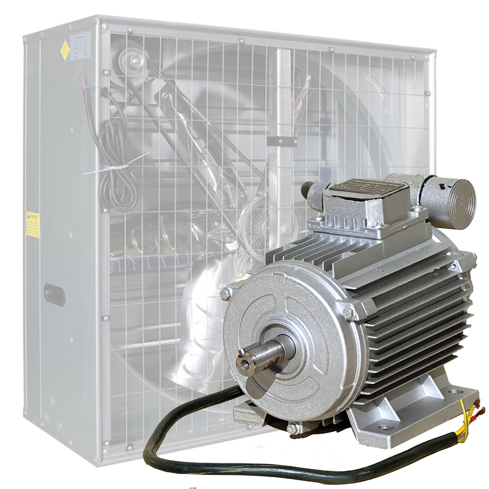 1HP 110V Farm Duty Replace Asynchronous Electric Motor 1700RPM For Exhaust Fan