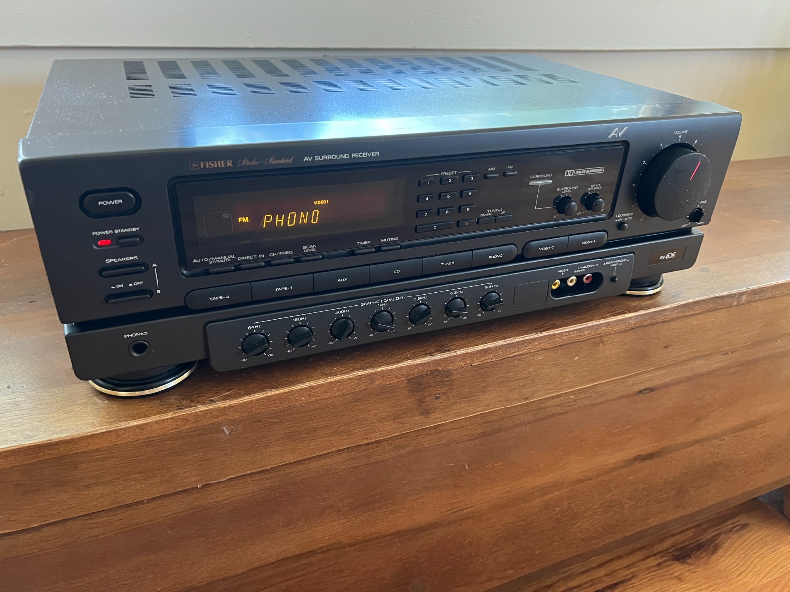 Vintage Fisher RS-636 Stereo Receiver