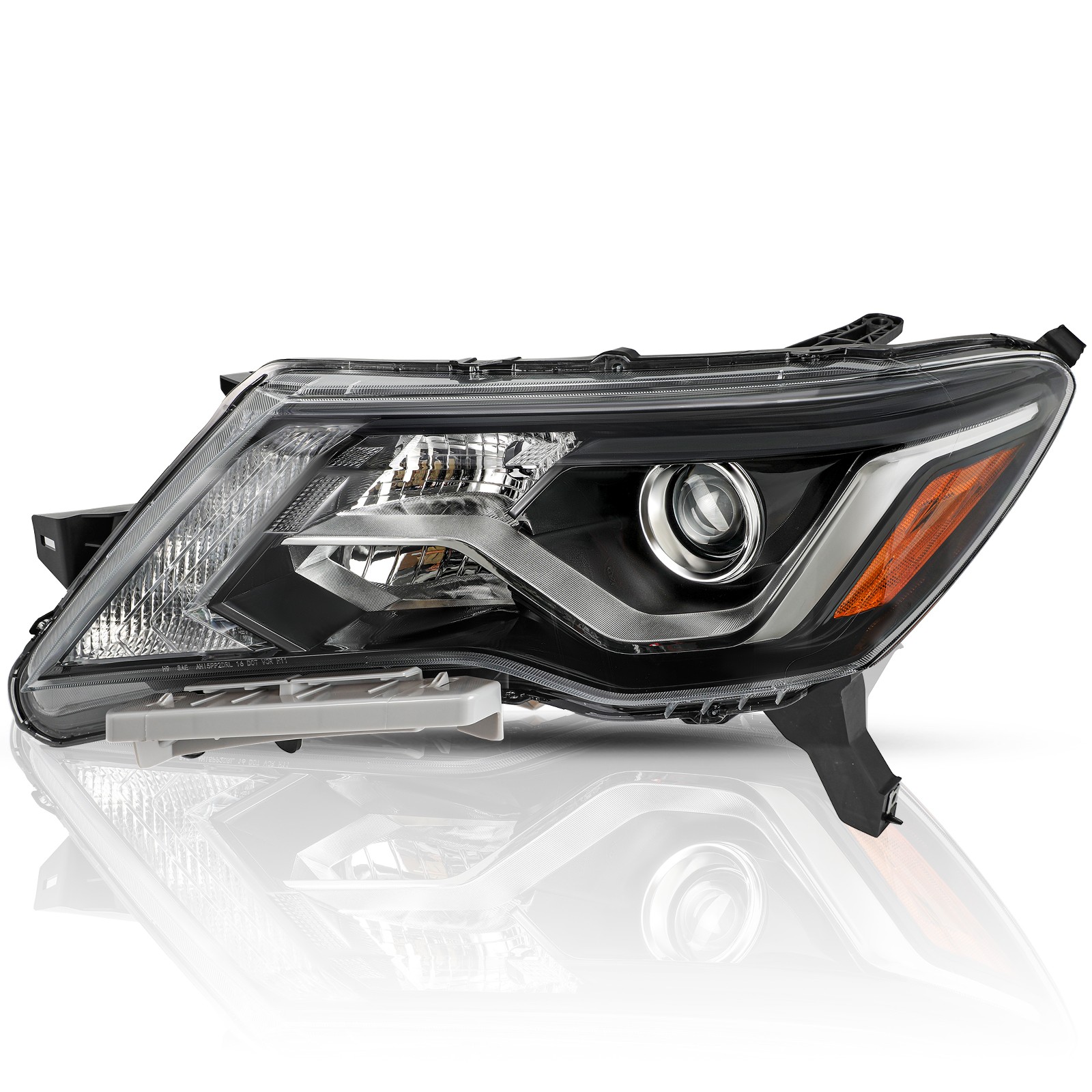 For 2017-2020 Nissan Pathfinder Halogen w/LED DRL LH Driver Side Headlight Lamp