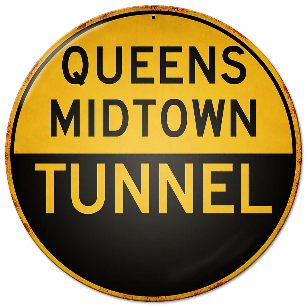 QUEENS MIDTOWN TUNNEL NEW YORK CITY HEAVY DUTY USA MADE 14\