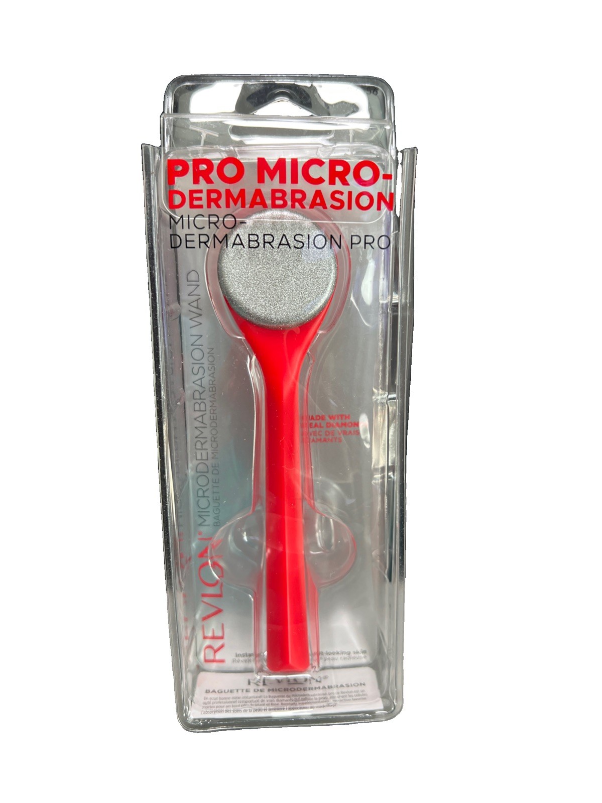 Revlon Pro Micro-Dermabrasion Pro Wand Made With Real Diamonds Red