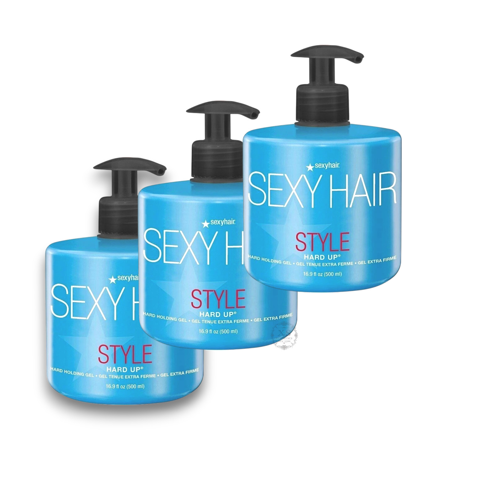 Sexy Hair Hard Up Holding Gel by SEXY HAIR, 16.9 oz LOT OF 3 Sexy Hair Hard Up Holding Gel by SEXY HAIR, 16.9 oz LOT OF 3