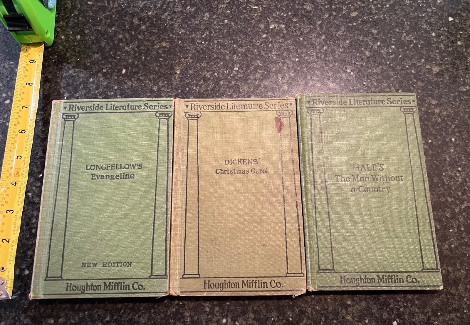 Riverside Literature Series, Lot of 3, No. 1, 57, 141, 1913-1923, VINTAGE