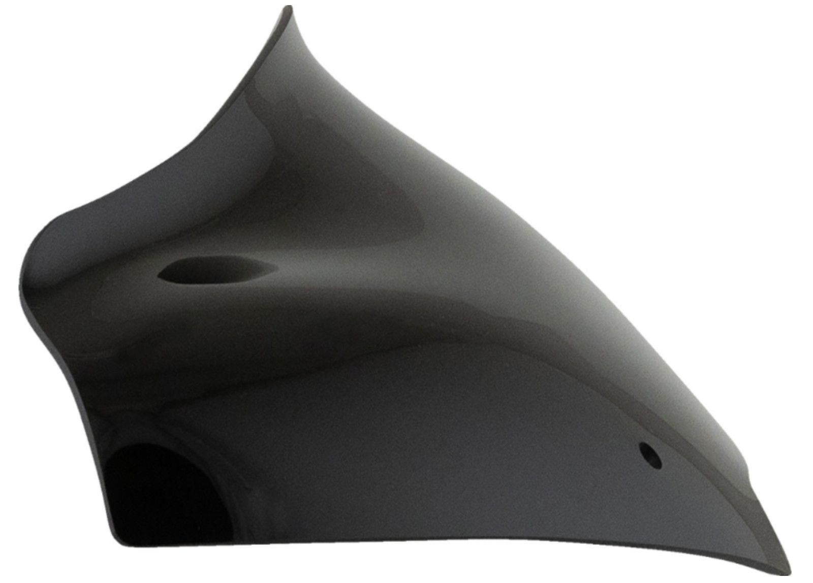 Klock Werks - KWW-01-0708-B - Sport Flare Windshield, 8in. - Solid Black