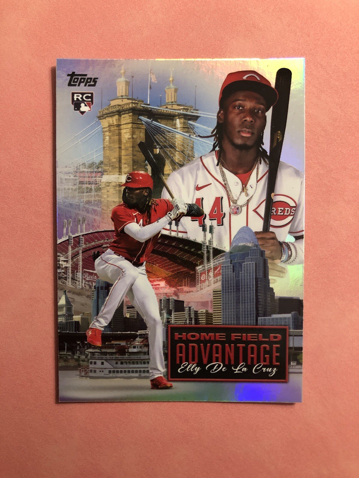 2024 Topps Chrome Update Series - Home Field Advantage Elly De La Cruz (READ) 2024 Topps Chrome Update Series - Home Field Advantage Elly De La Cruz (READ)
