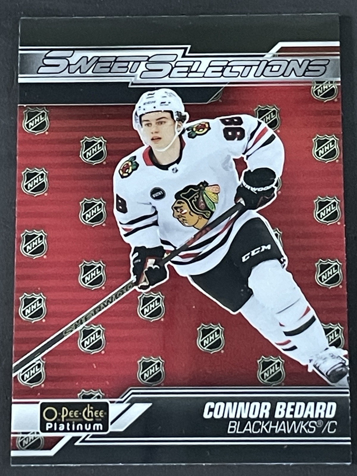 2023-24 O-Pee-Chee Platinum - Sweet Selections Connor Bedard #SS-9 (RC) 2023-24 O-Pee-Chee Platinum - Sweet Selections Connor Bedard #SS-9 (RC)