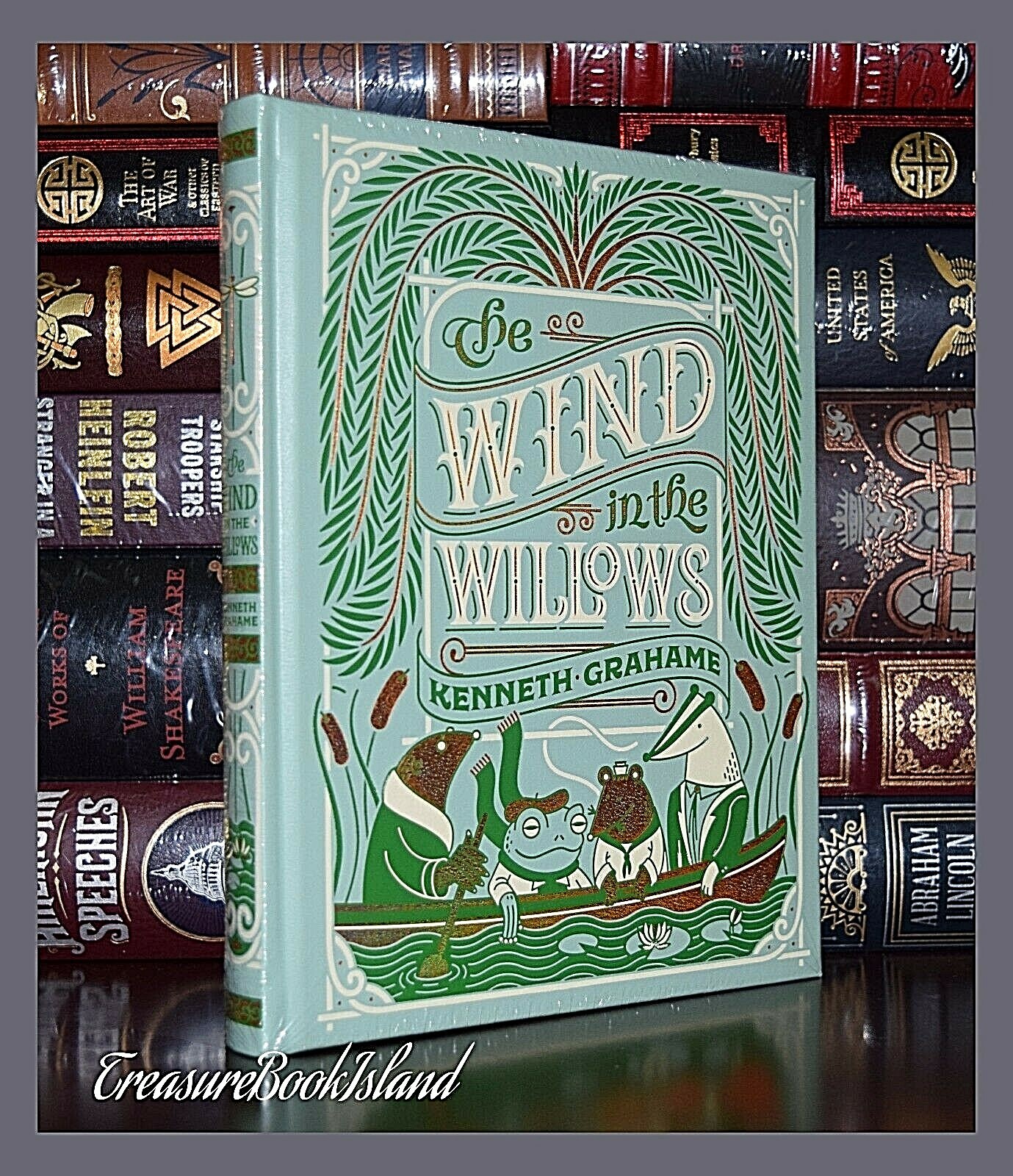 Wind in the Willows K. Grahame Illustrated New Leather Bound Collectible