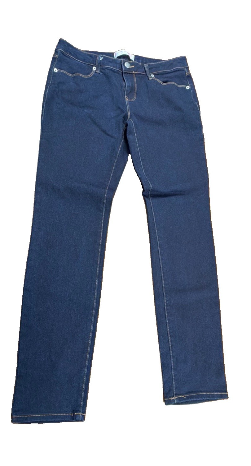 No Boundaries Jeans Dark Wash Contrast Stitch Denim Size 13 NWOT