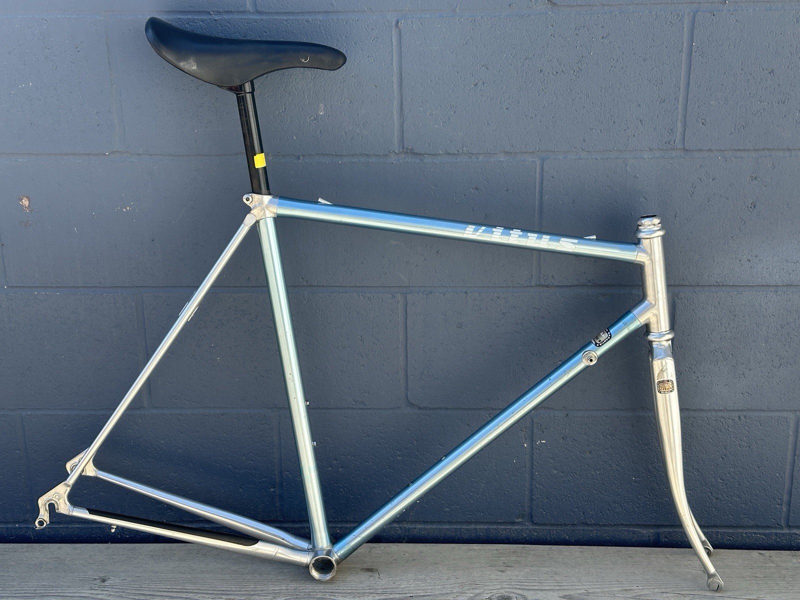 Vitus 979 Dural Vintage Road Frame 55cm Blue Silver Aluminum Duralinox France
