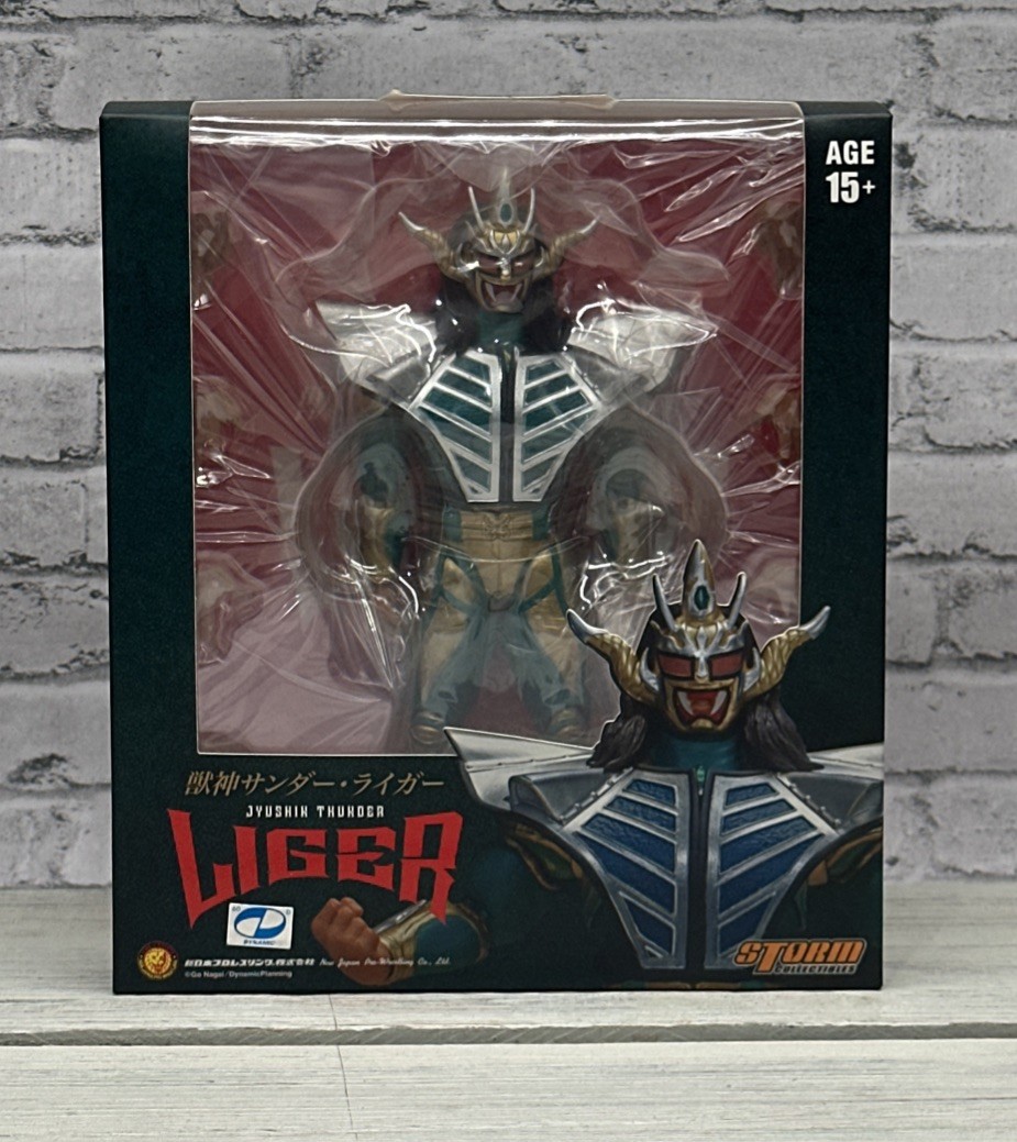 Jushin Thunder Liger Storm Collectibles Action Figure Green NIB